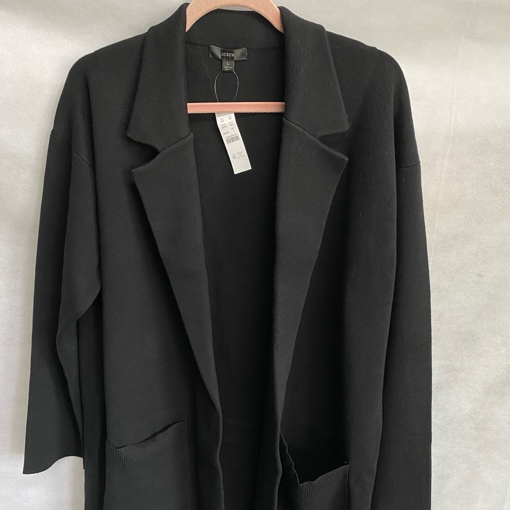 Ella Open-Front long Sweater-Blazer - Picture 15 of 17
